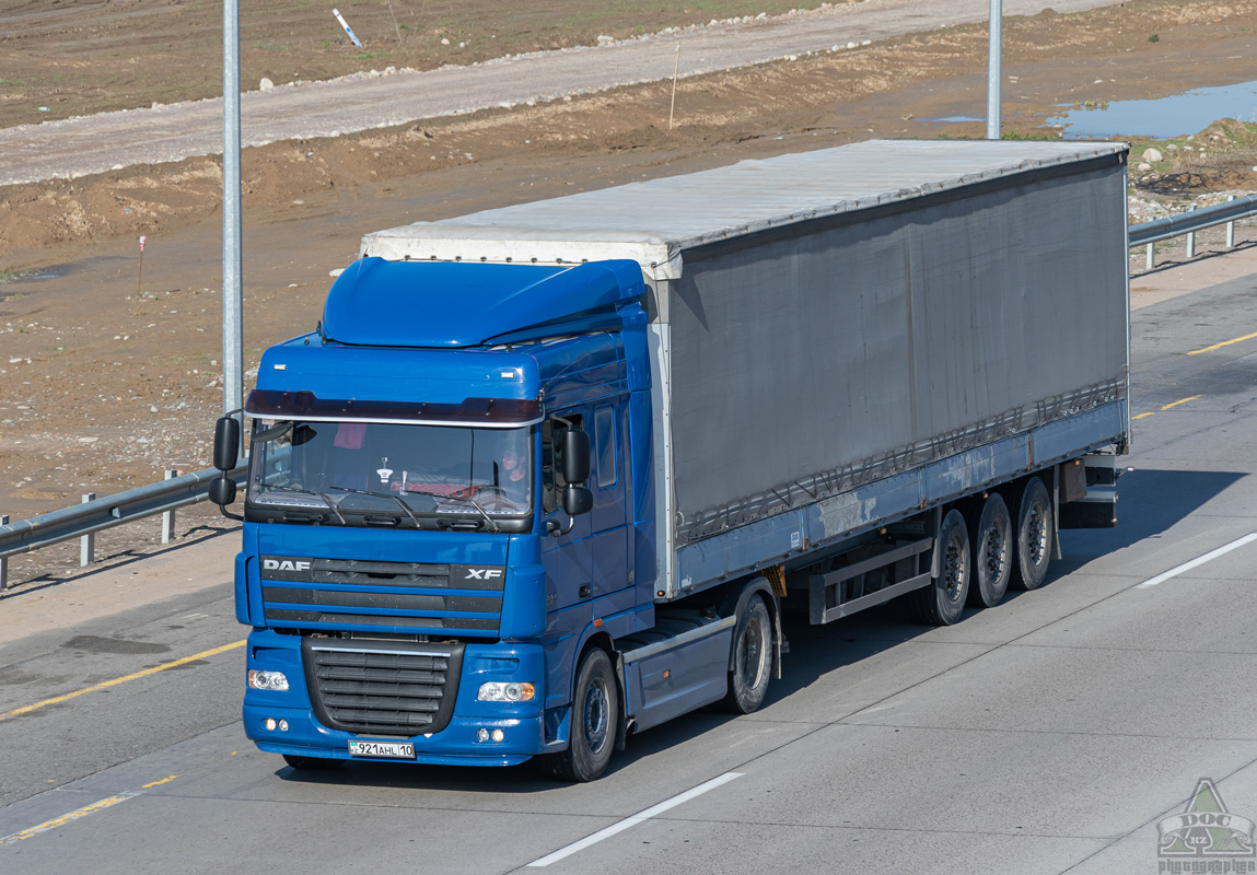 Костанайская область, № 921 AHL 10 — DAF XF105 FT