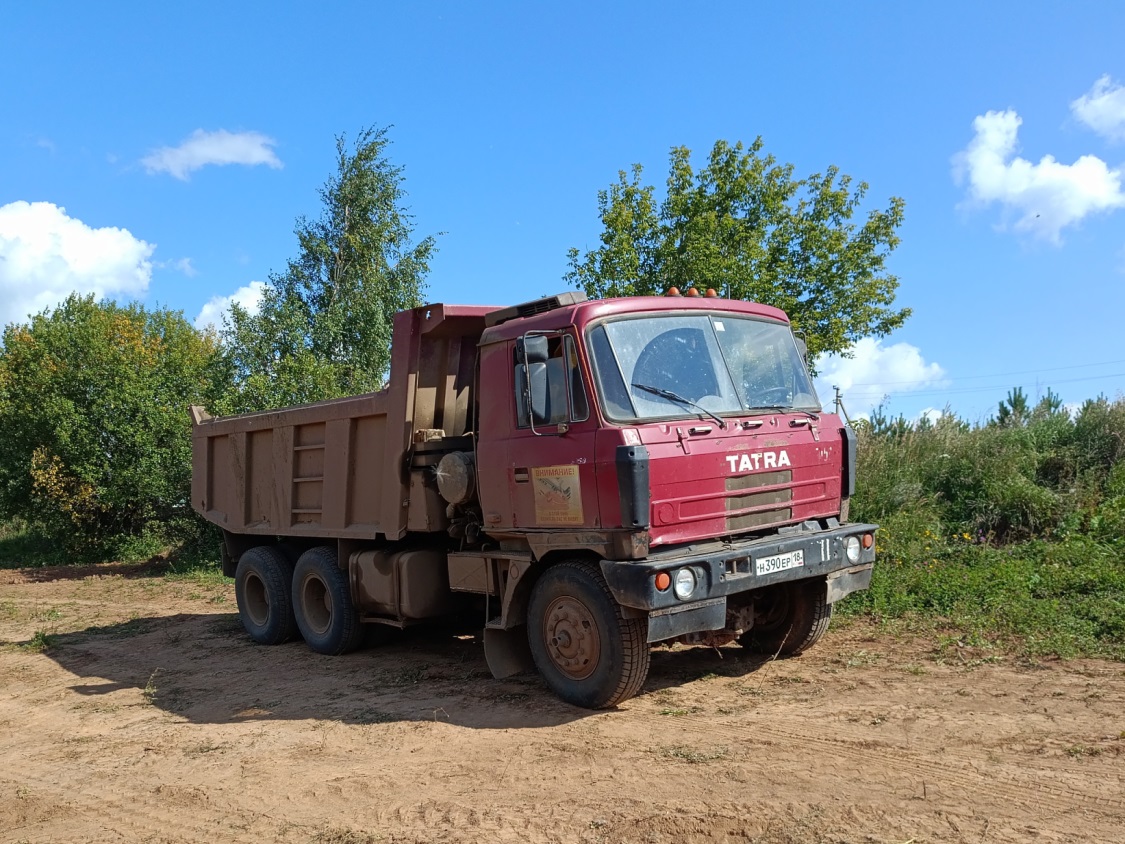 Удмуртия, № Н 388 ЕР 18 — Tatra 815-21AS01