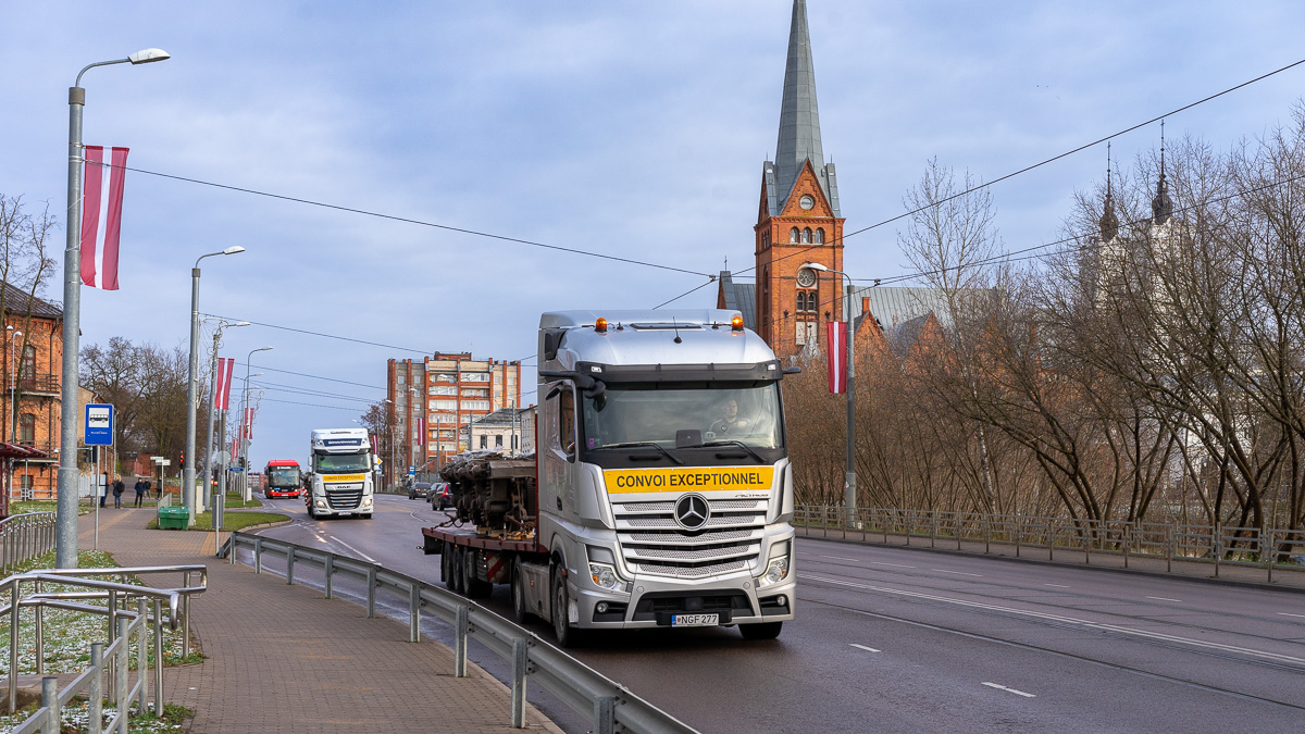 Литва, № NGF 277 — Mercedes-Benz Actros ('2018)