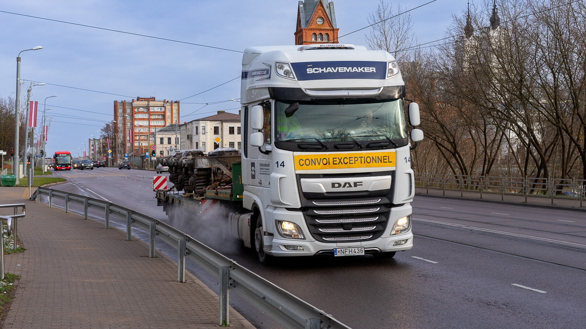 Литва, № NFH 436 — DAF XF Euro6 FT