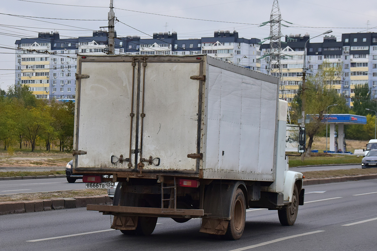 Волгоградская область, № В 666 ТВ 134 — ГАЗ-3309