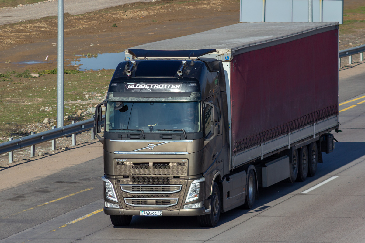 Туркестанская область, № 748 AQG 13 — Volvo ('2012) FH.500