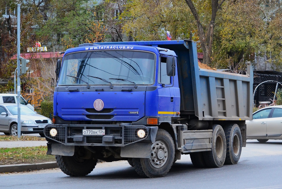 Волгоградская область, № О 770 ВК 134 — Tatra 815 TerrNo1-2A0S01