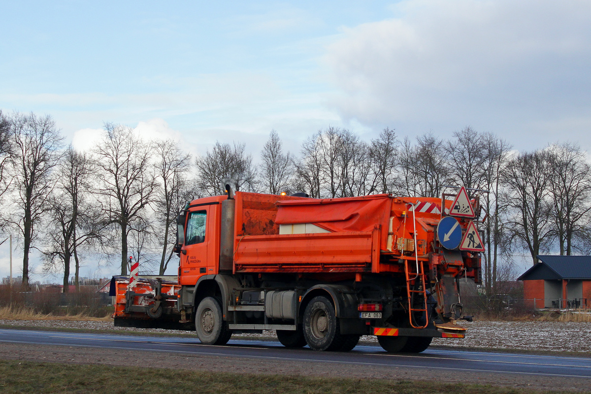 Литва, № EFA 063 — Mercedes-Benz Actros ('2003)