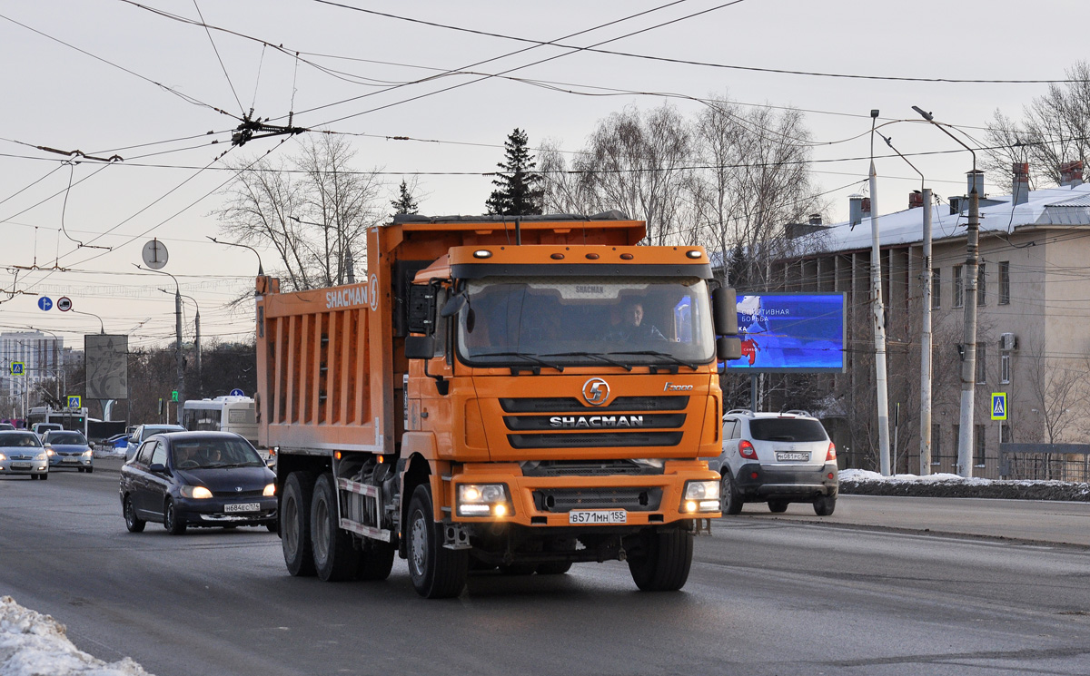 Омская область, № В 571 МН 155 — Shaanxi Shacman F3000 SX325x