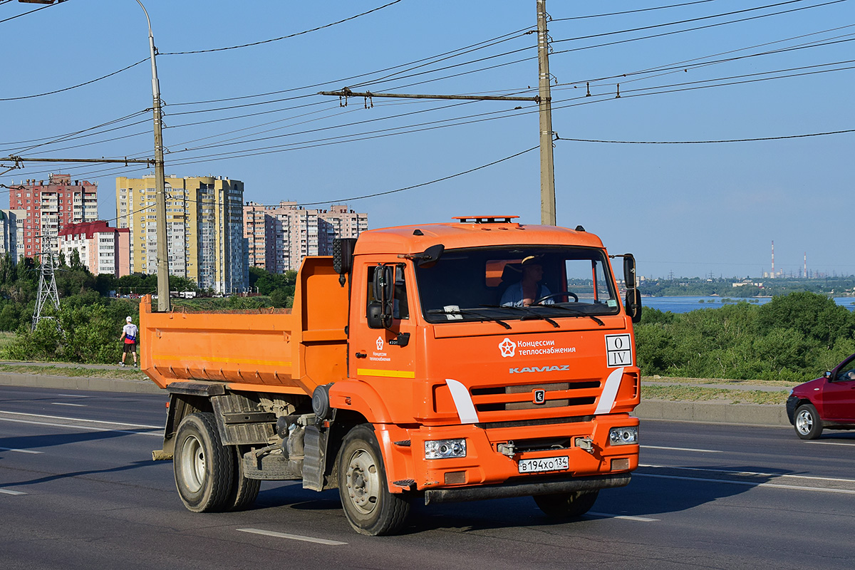 Волгоградская область, № В 194 ХО 134 — КамАЗ-43255-R4