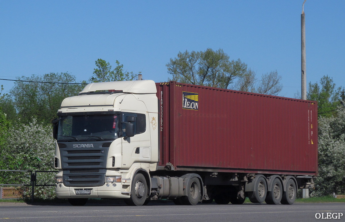 Московская область, № А 760 УС 790 — Scania ('2004) R480