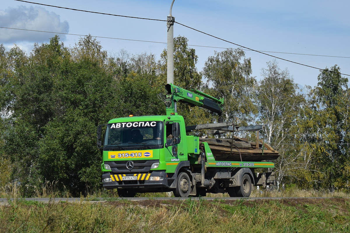 Алтайский край, № В 911 СА 122 — Mercedes-Benz Atego 1218 [Z9M]