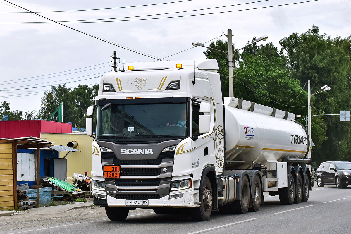 Алтай, № С 402 АТ 04 — Scania ('2016) G440