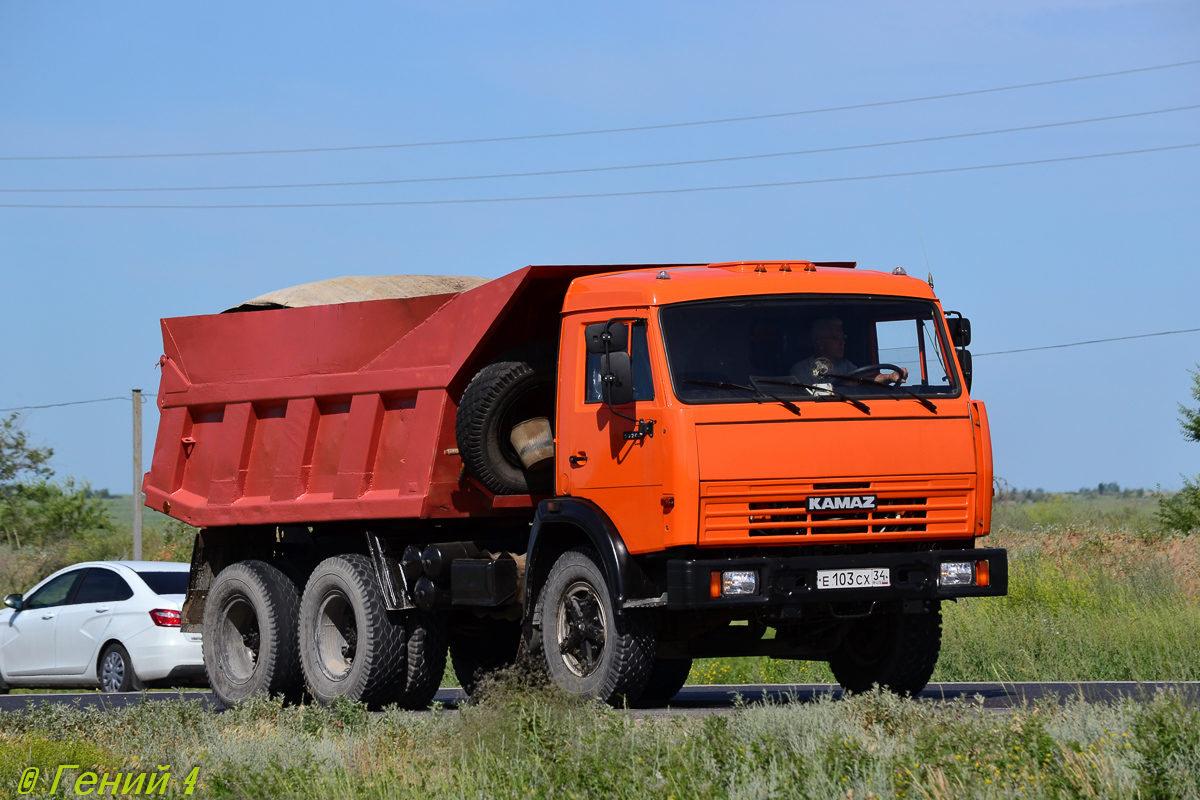 Волгоградская область, № Е 103 СХ 34 — КамАЗ-55111-01 [55111A]