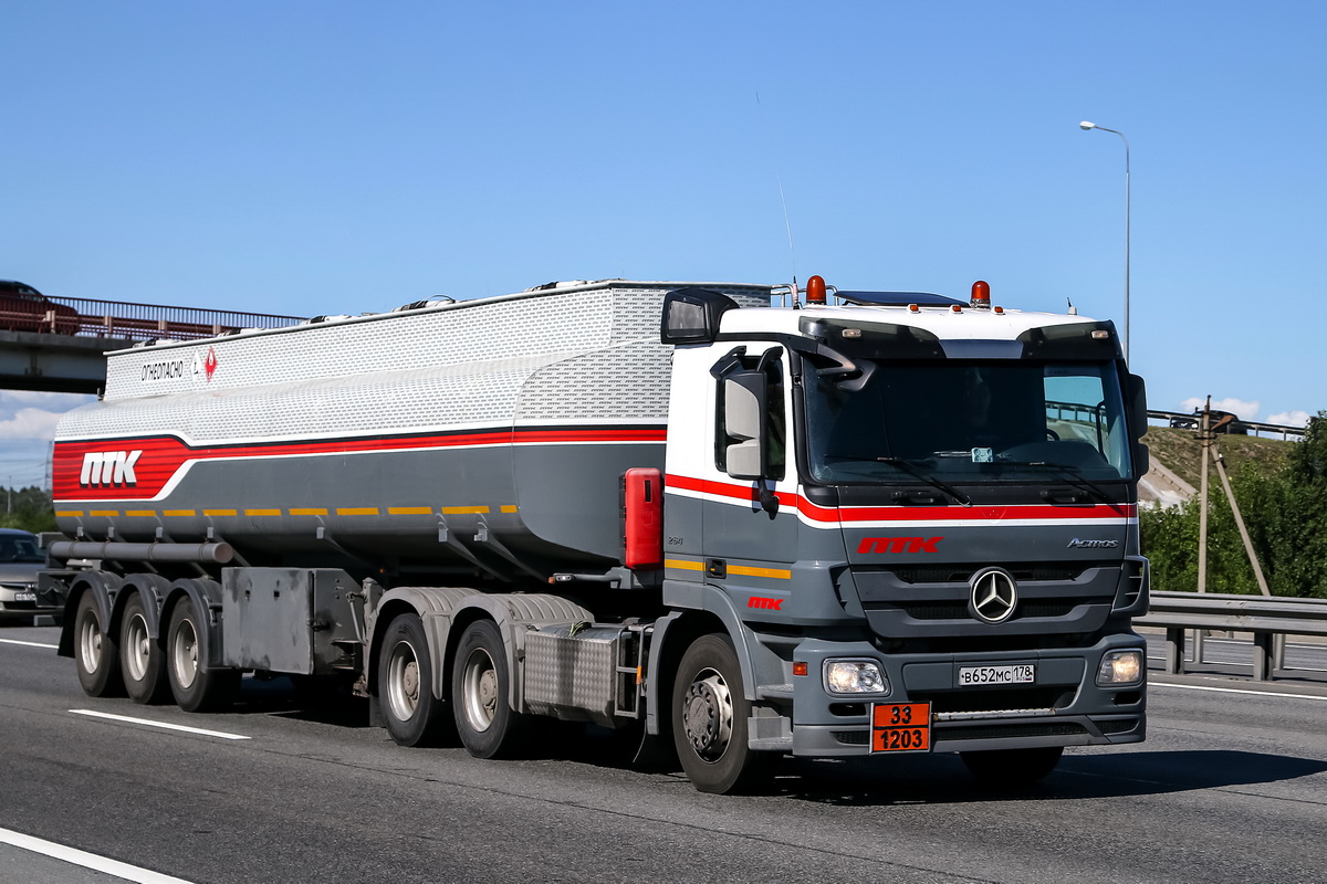 Санкт-Петербург, № В 652 МС 178 — Mercedes-Benz Actros '09 2541 [Z9M]