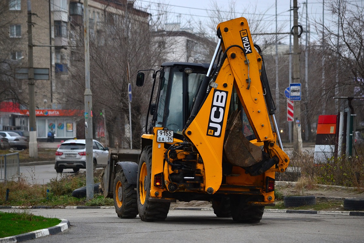 Волгоградская область, № 9155 ЕА 34 — JCB 3CX