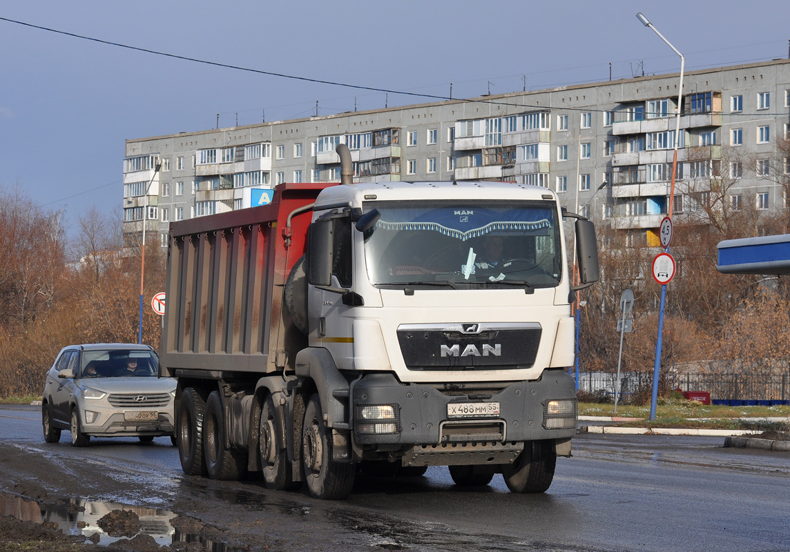 Омская область, № Х 488 ММ 55 — MAN TGS ('2007) 41.400