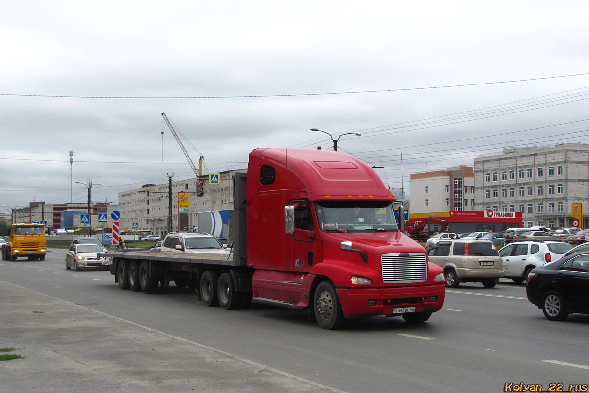 Омская область, № О 347 ВЕ 55 — Freightliner Century Class