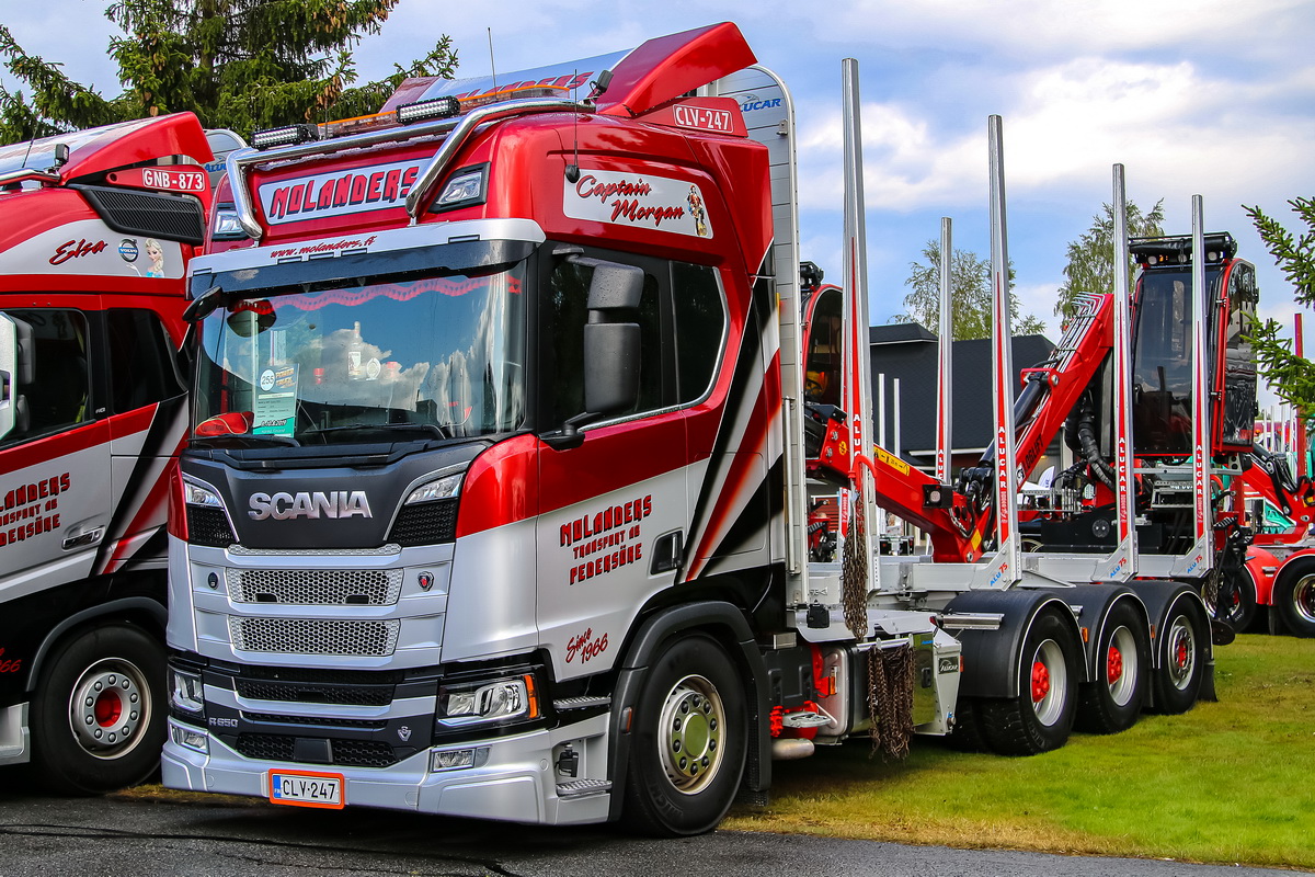 Финляндия, № CLV-247 — Scania ('2016) R650; Финляндия — Power Truck Show 2019