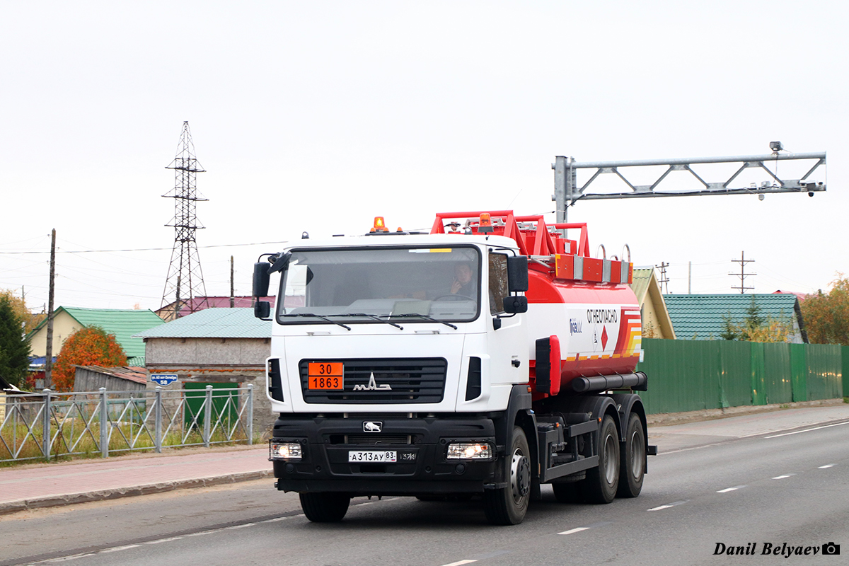 Ненецкий автономный округ, № А 313 АУ 83 — МАЗ-6312C5