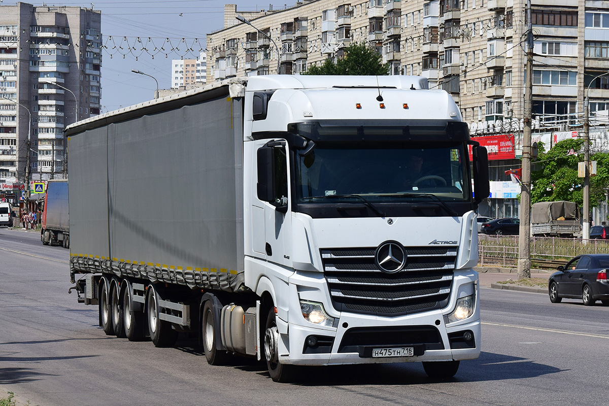 Татарстан, № Н 475 ТН 716 — Mercedes-Benz Actros '18 1845 [Z9M]