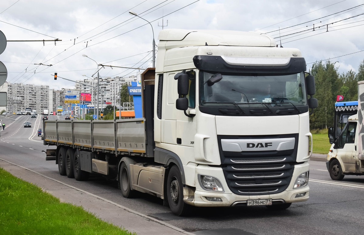 Тульская область, № У 396 МС 71 — DAF XF Euro6 FT