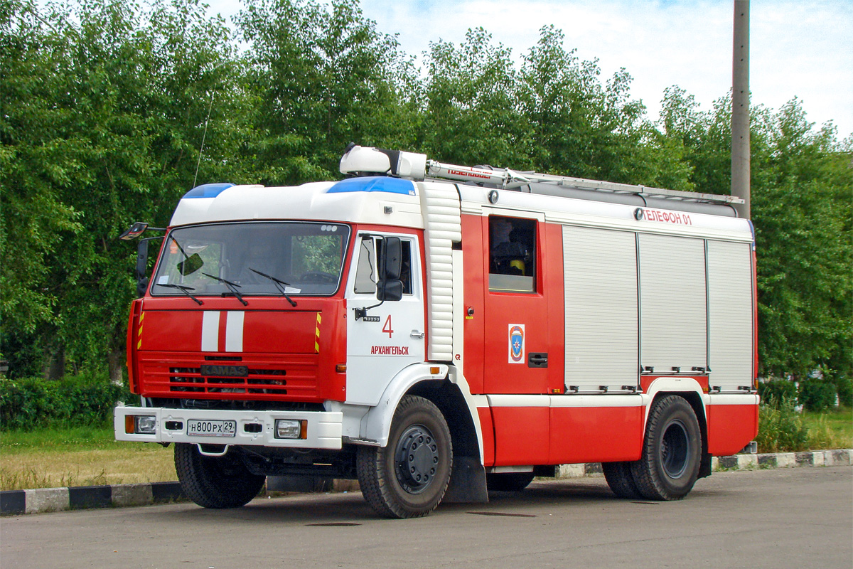 Архангельская область, № Н 800 РХ 29 — КамАЗ-43253-A3