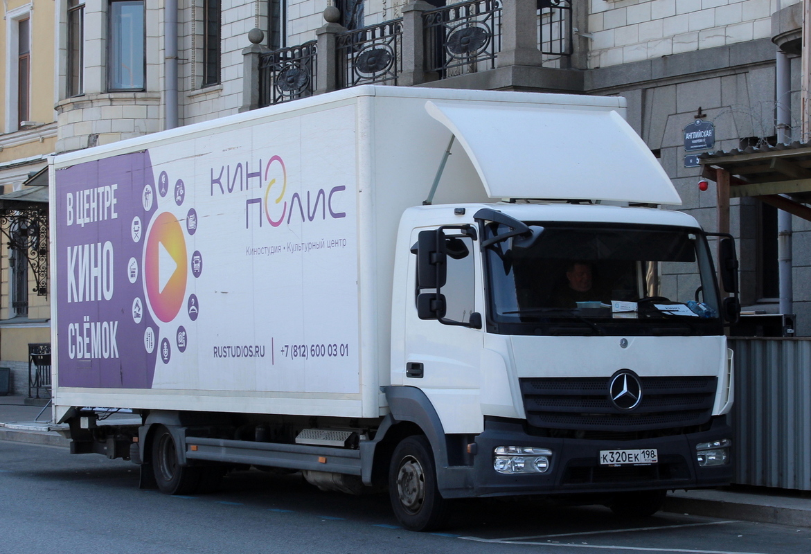 Санкт-Петербург, № К 320 ЕК 198 — Mercedes-Benz Atego 818