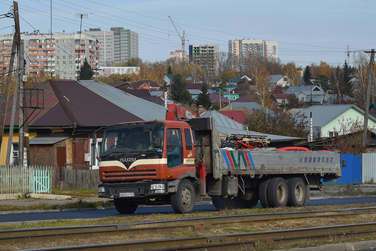 Алтайский край, № К 047 КУ 122 — Isuzu Giga (общая модель)