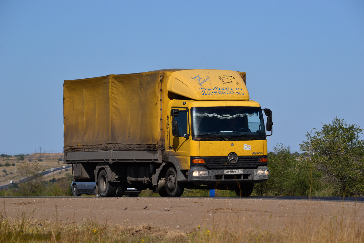 Нижегородская область, № А 018 СЕ 152 — Mercedes-Benz Atego 818