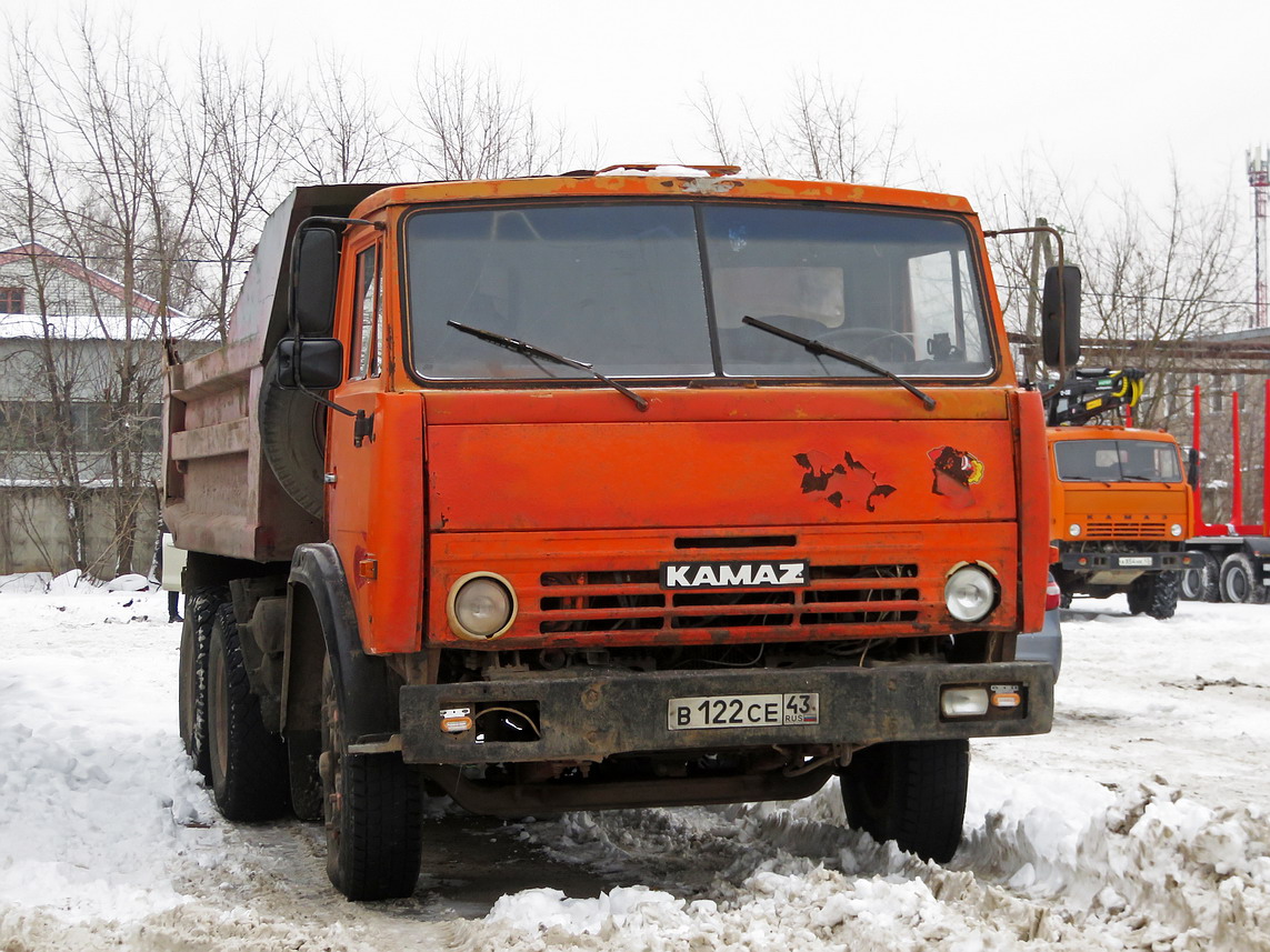 Кировская область, № В 122 СЕ 43 — КамАЗ-5511