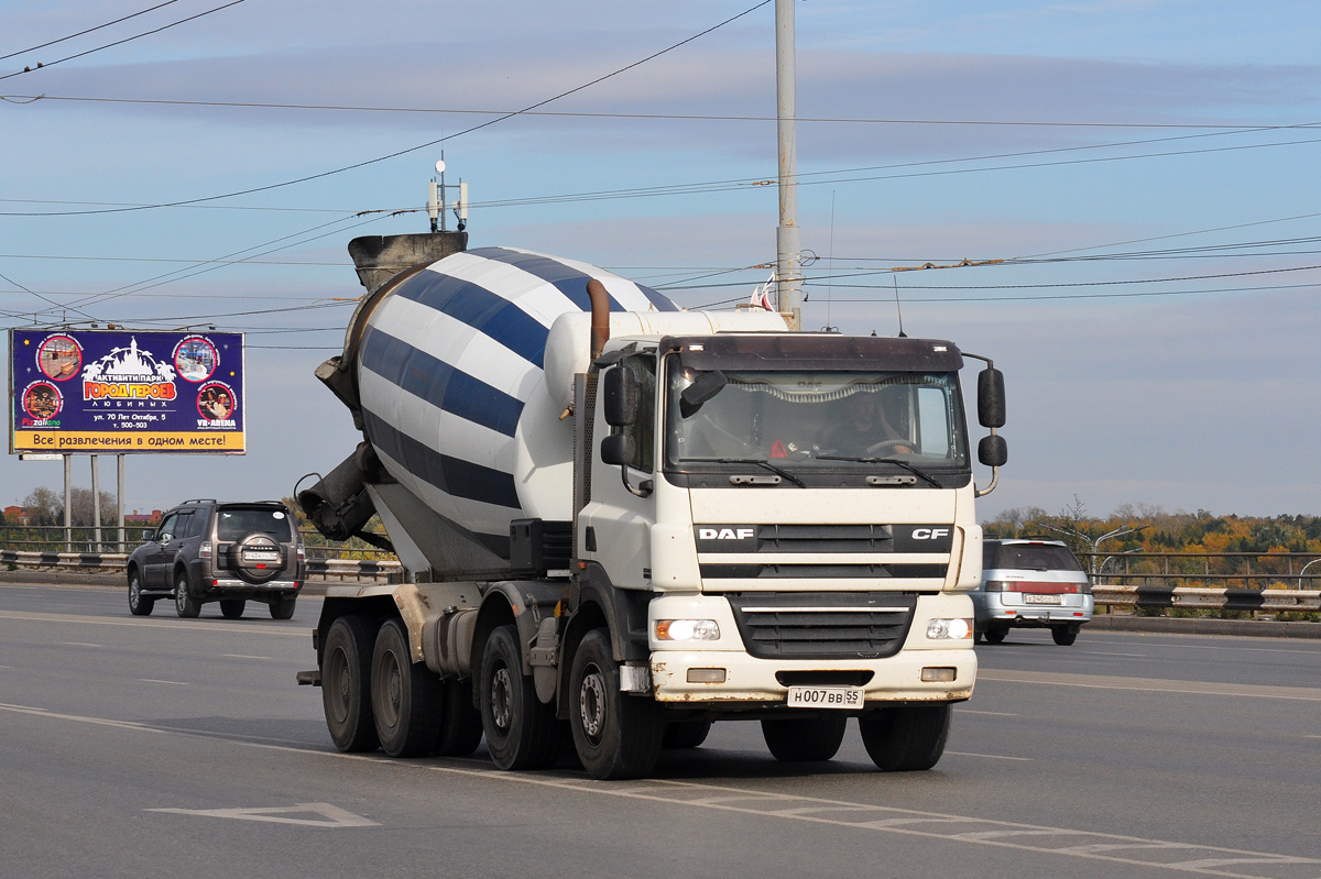 Омская область, № Н 007 ВВ 55 — DAF CF85 FAD