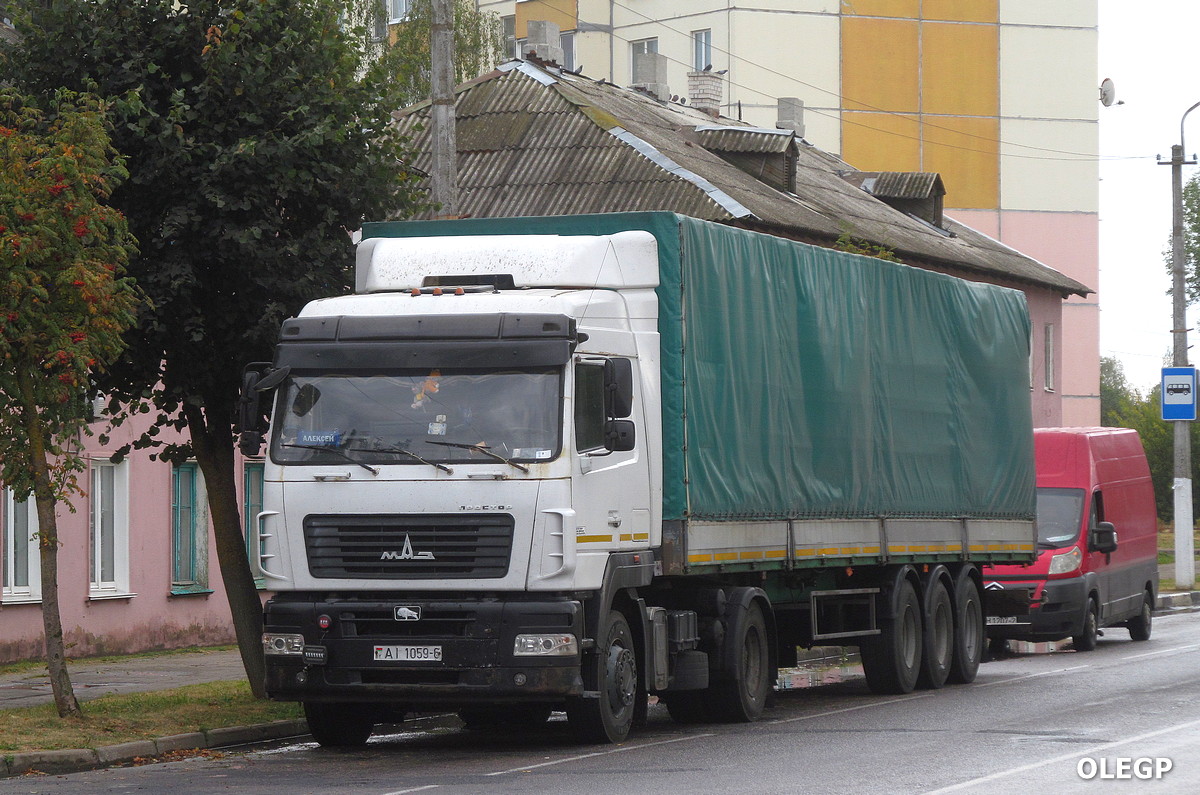 Могилёвская область, № АІ 1059-6 — МАЗ-5440 (общая модель)