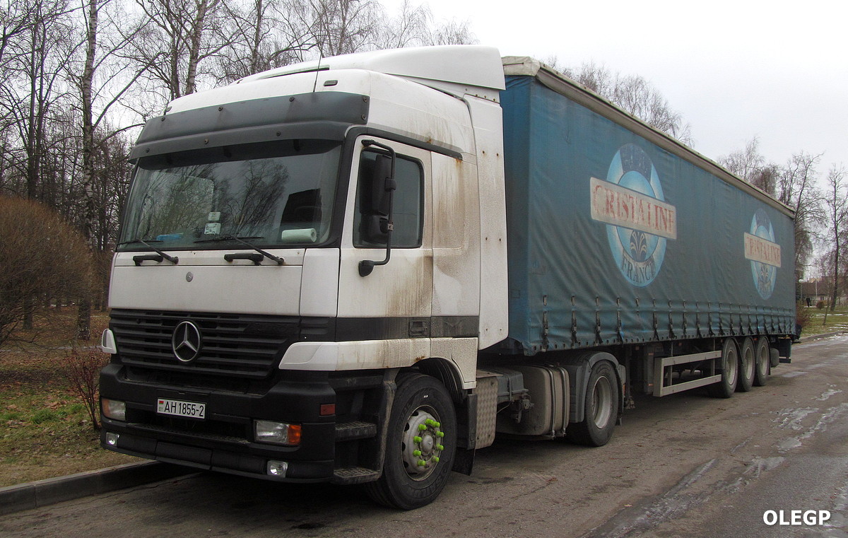 Витебская область, № АН 1855-2 — Mercedes-Benz Actros ('1997)