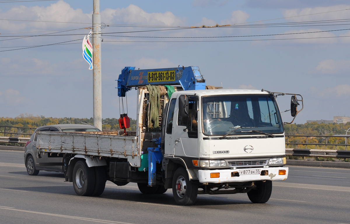 Омская область, № У 877 ВК 55 — Hino Ranger