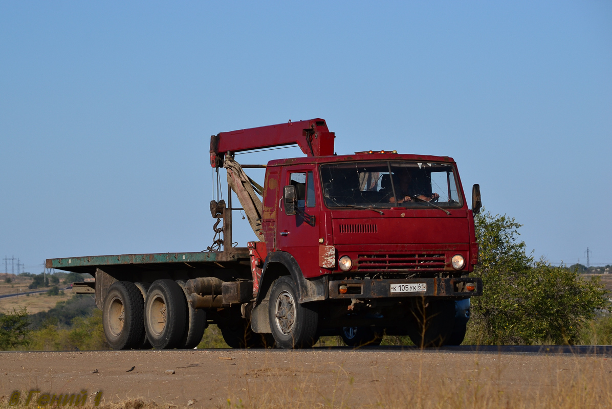 Волгоградская область, № К 105 УК 61 — КамАЗ-53212