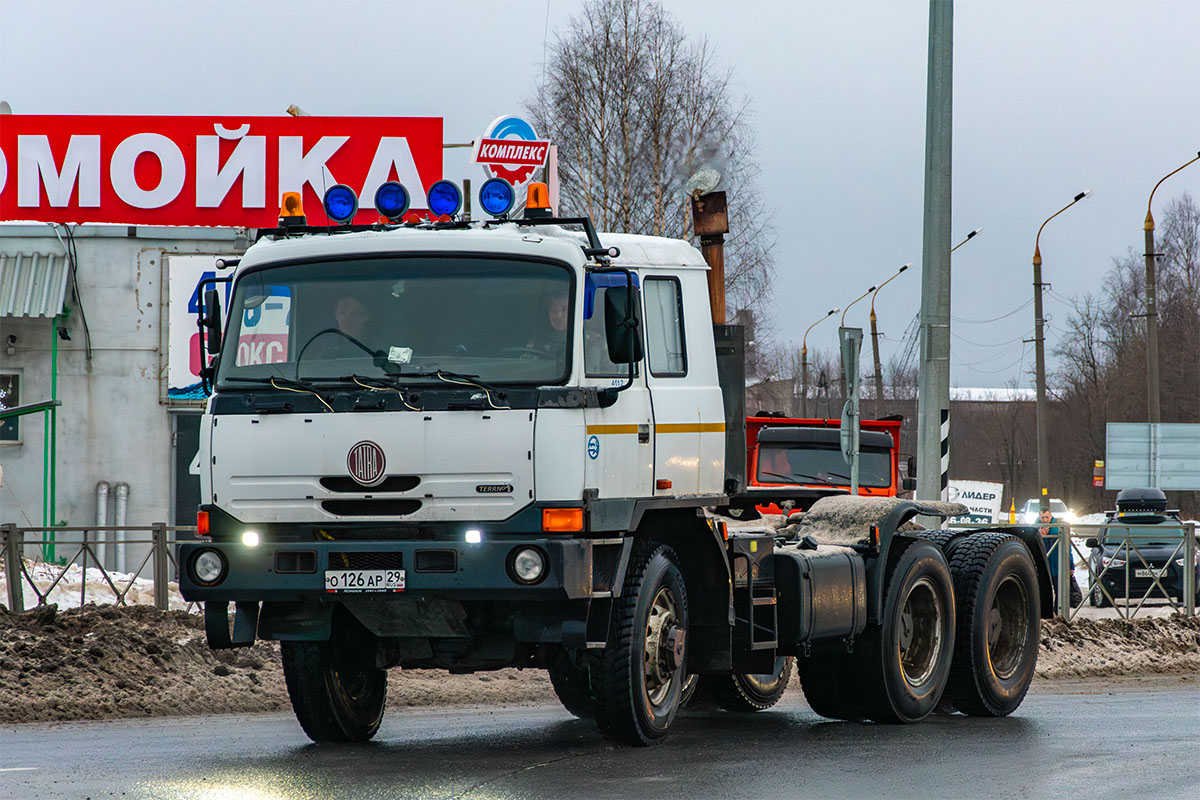 Архангельская область, № О 126 АР 29 — Tatra 815 TerrNo1-290N3T