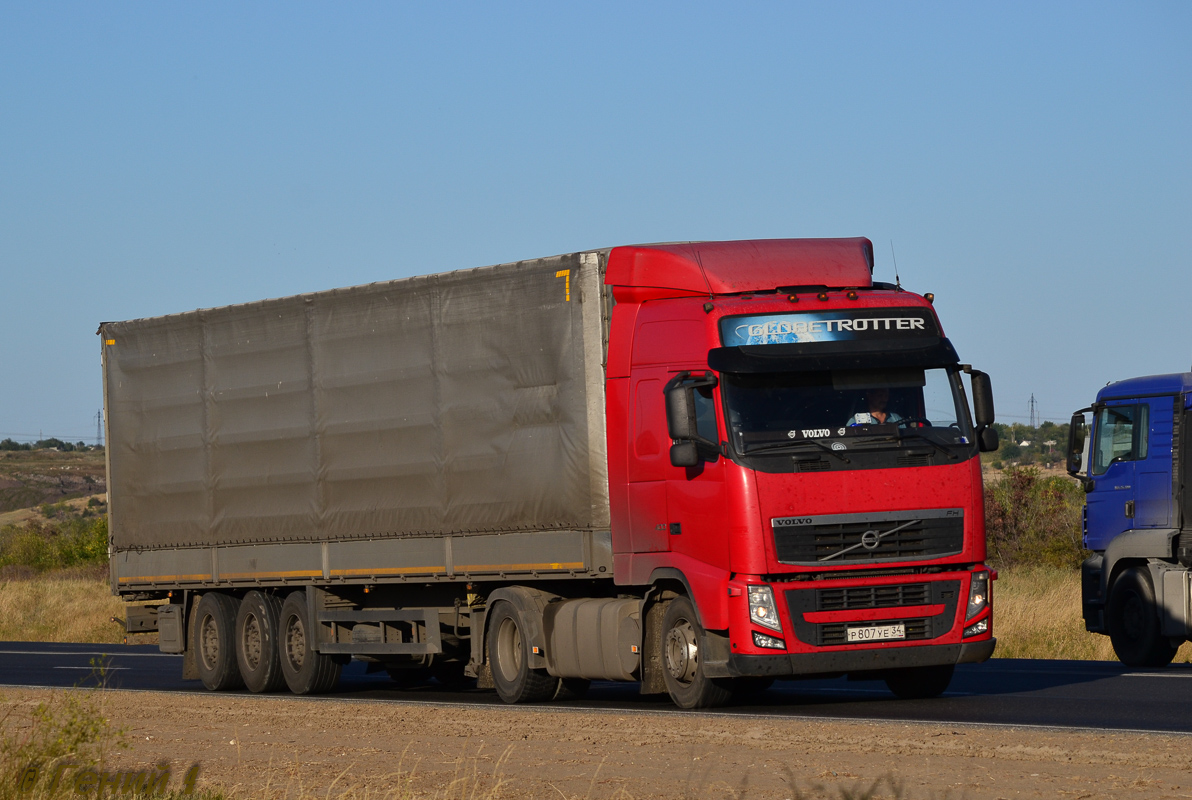 Волгоградская область, № Р 807 УЕ 34 — Volvo ('2008) FH.400 [X9P]