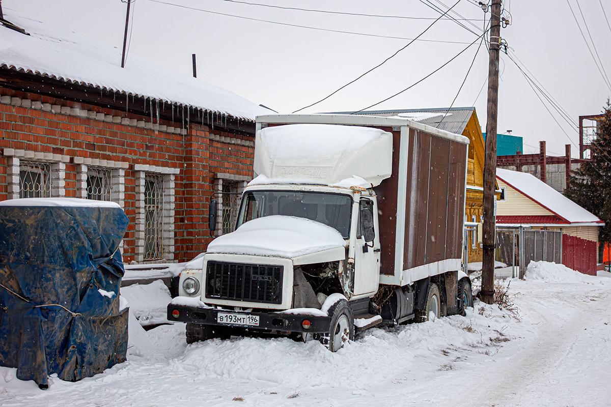 Свердловская область, № В 193 МТ 196 — ГАЗ-3309