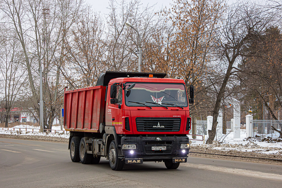 Свердловская область, № Р 127 ОМ 196 — МАЗ-650128