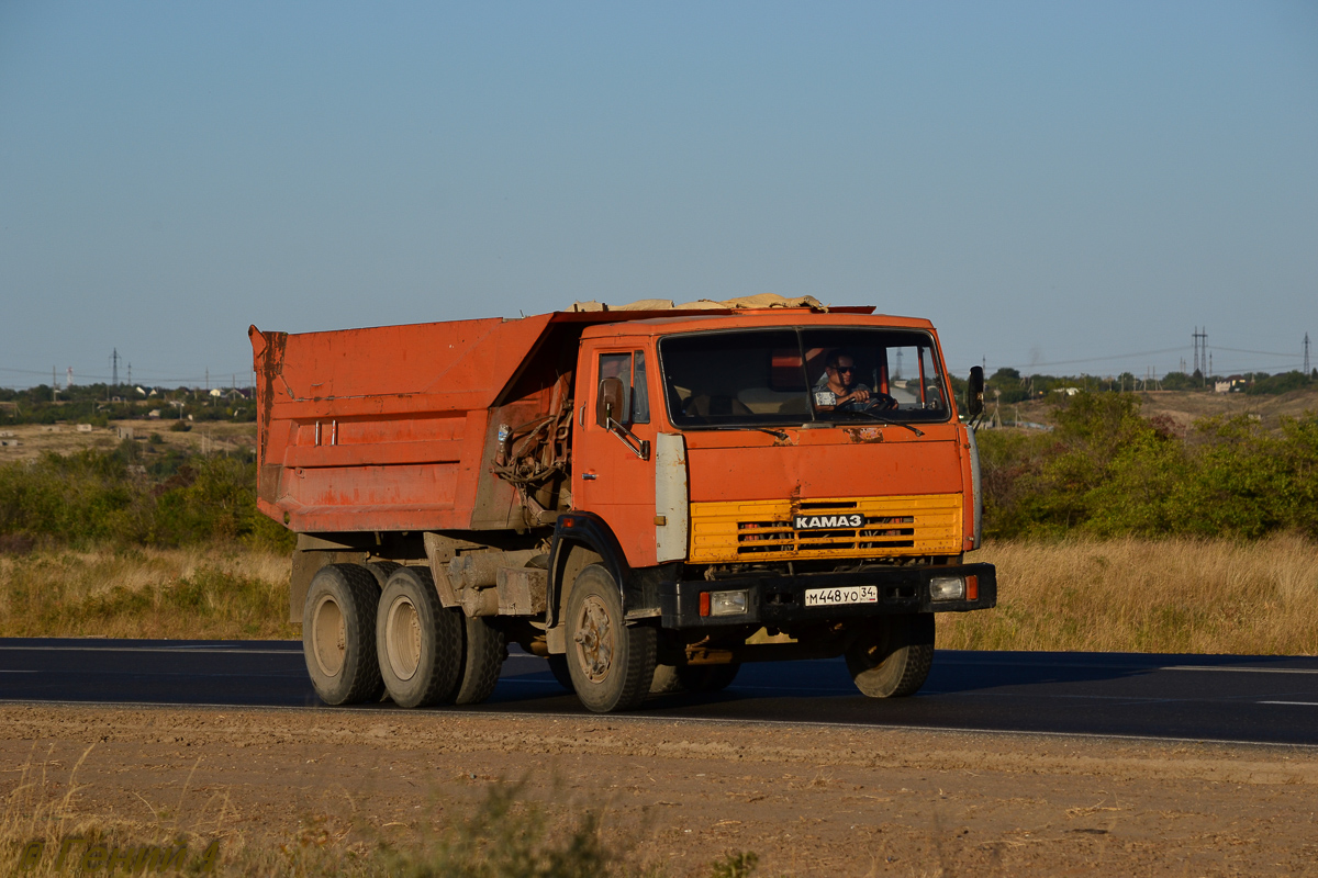 Волгоградская область, № М 448 УО 34 — КамАЗ-55111 [551110]