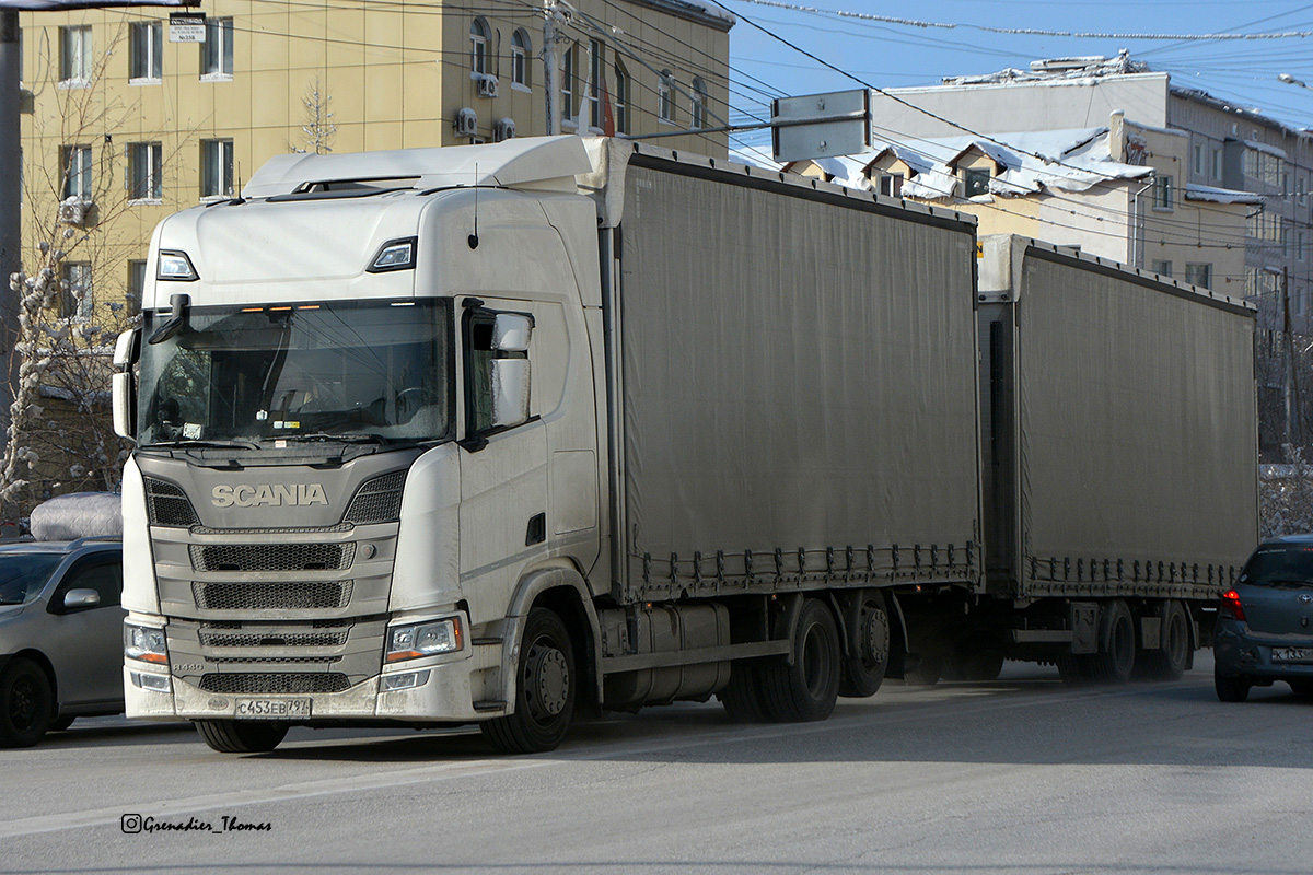 Москва, № С 453 ЕВ 797 — Scania ('2016) R440