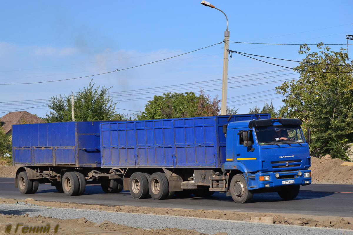 Саратовская область, № Х 555 АМ 64 — КамАЗ-65117 (общая модель)