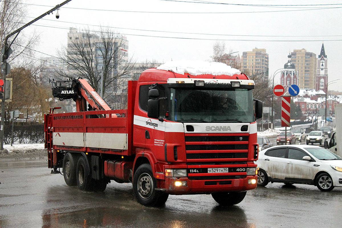 Московская область, № Н 529 ТН 90 — Scania ('1996) R114L