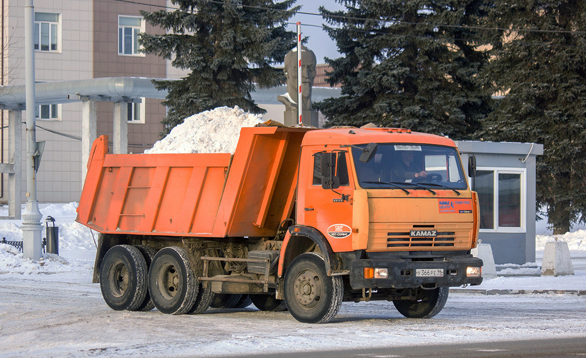 Свердловская область, № У 366 РЕ 96 — КамАЗ-65115-62