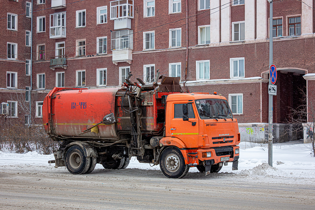 Свердловская область, № Т 209 ЕР 96 — КамАЗ-43253 (общая модель)