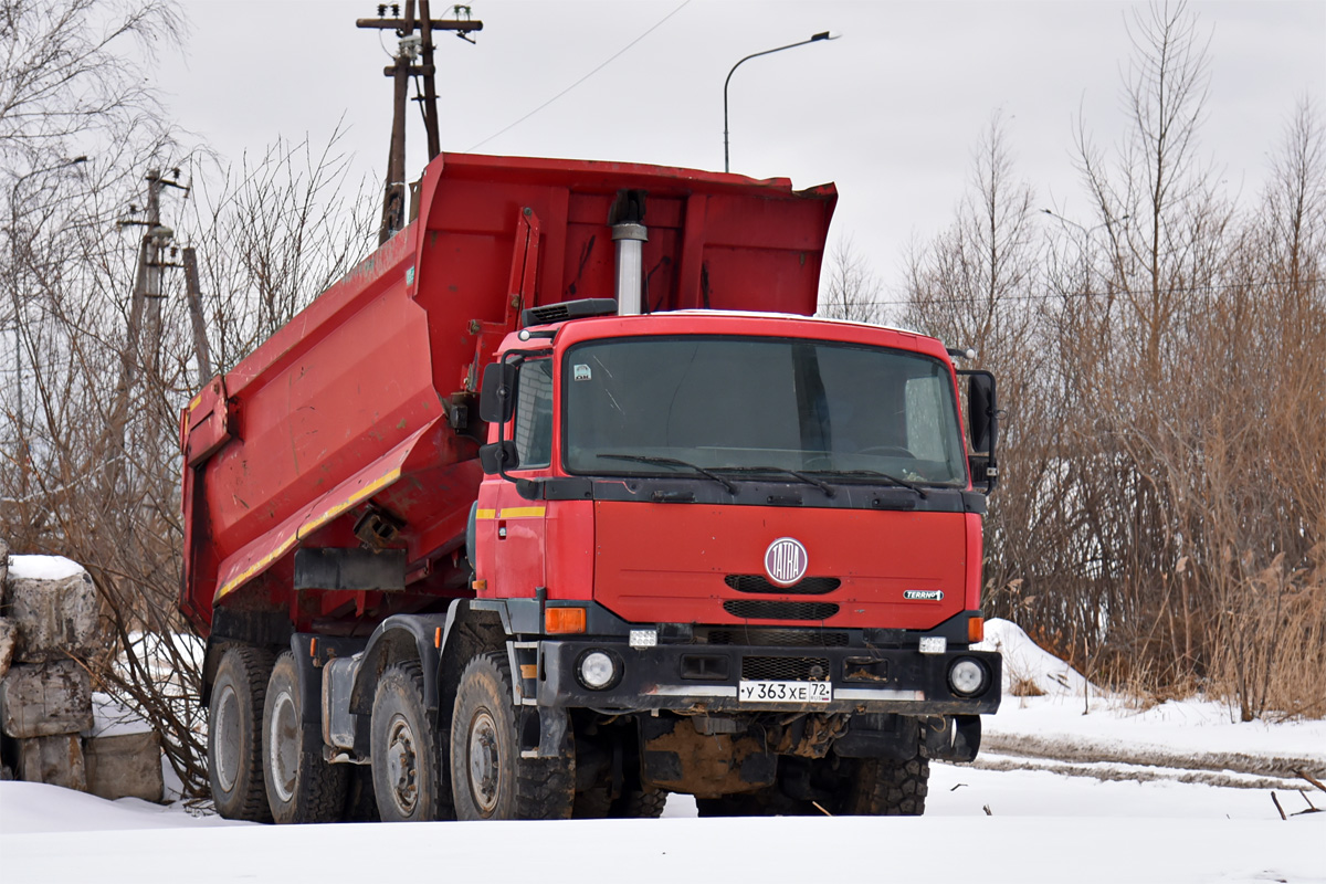 Тюменская область, № У 363 ХЕ 72 — Tatra 815 TerrNo1 (общая модель)