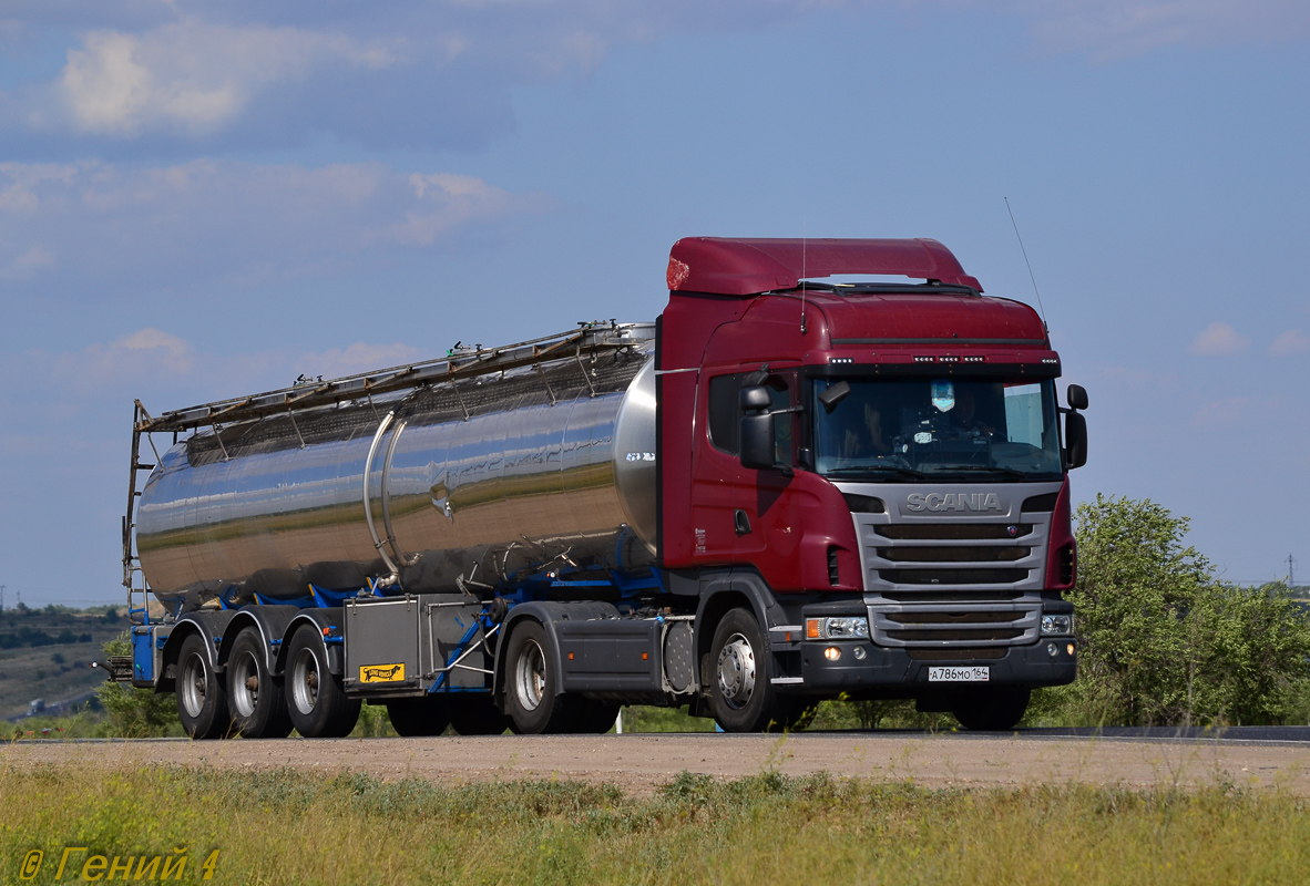 Саратовская область, № А 786 МО 164 — Scania ('2009) G400