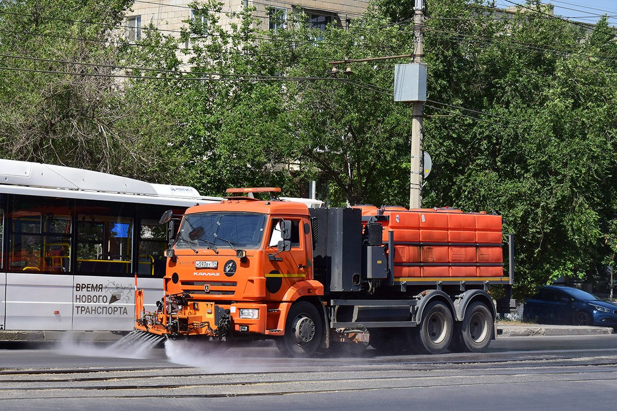 Волгоградская область, № Н 593 ВУ 134 — КамАЗ-65115-37