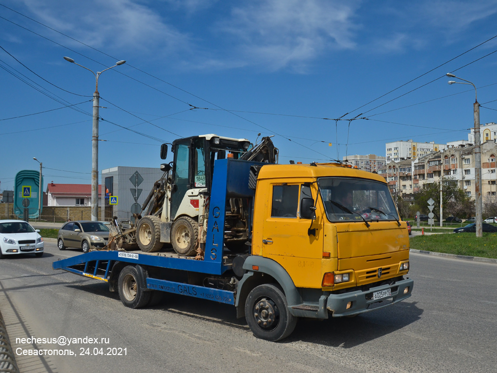 Севастополь, № А 025 РР 92 — КамАЗ-4308 [430800]