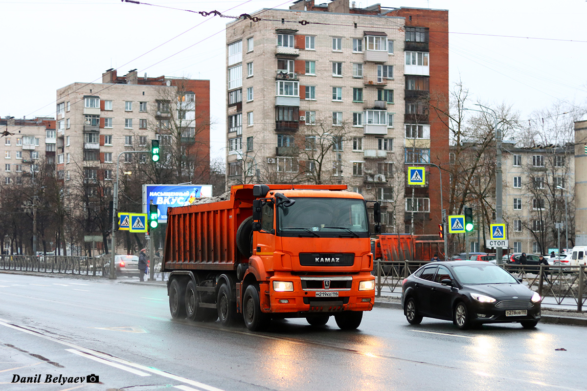 Санкт-Петербург, № М 219 КЕ 198 — КамАЗ-65201-43 "Люкс"