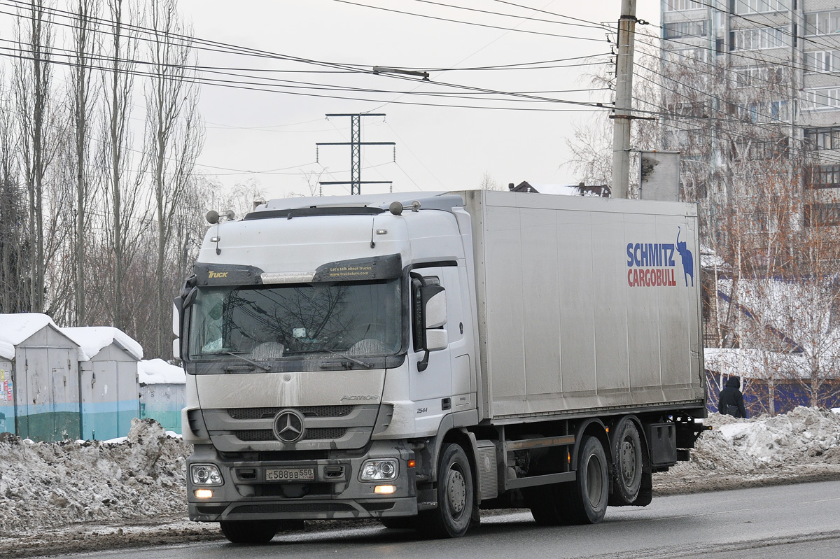 Омская область, № С 588 ВВ 550 — Mercedes-Benz Actros ('2009) 2544