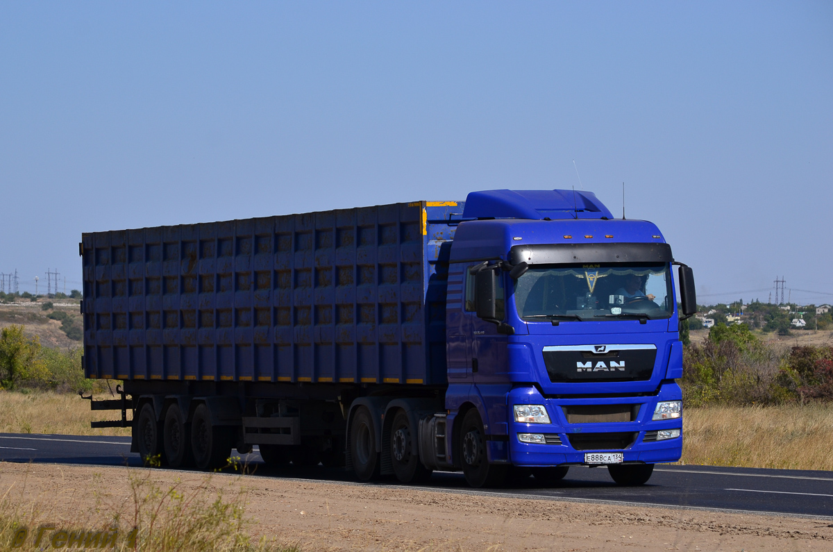 Волгоградская область, № Е 888 СА 134 — MAN TGX ('2007) 26.440