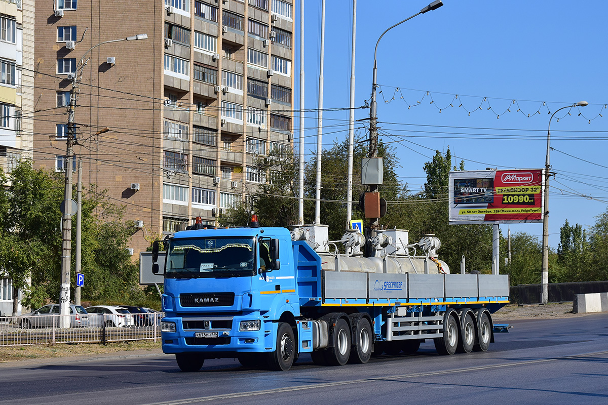 Волгоградская область, № К 676 РН 134 — КамАЗ-65206-T5